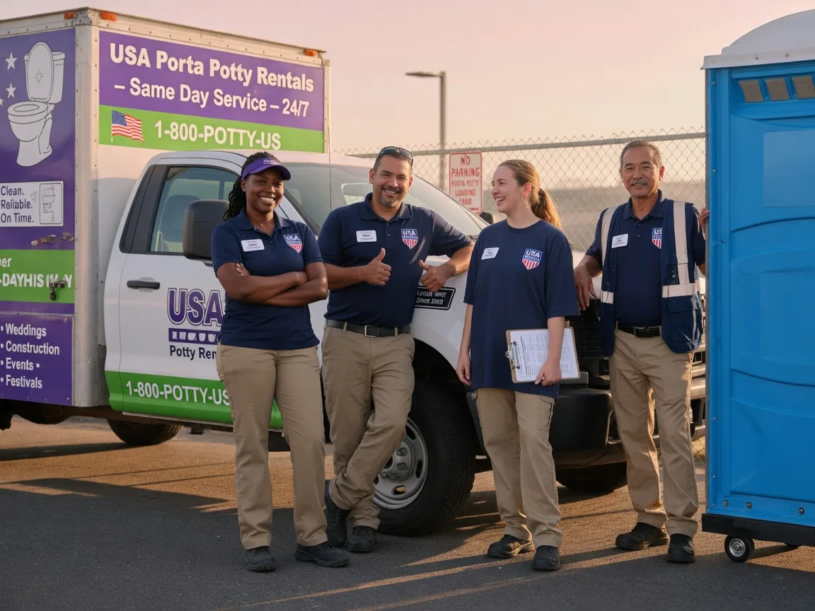 Porta Potty Rental company in Davenport, VA